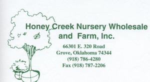 Honey Creek Nursery Wholesale & Farm, Inc.
